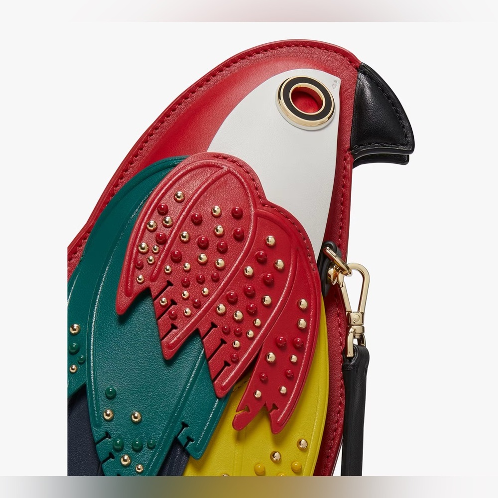 NIP Kate Spade Rio Parrot Crossbody Novelty Bag